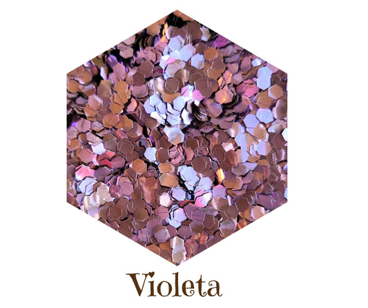 Glitter Biodegradable Violeta