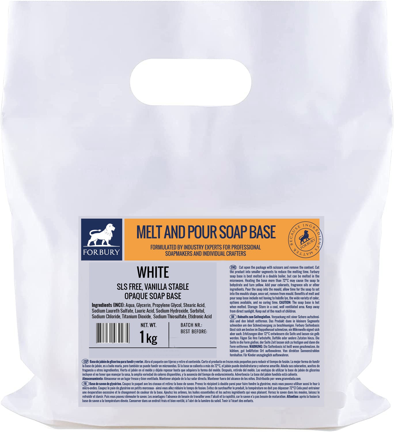 Glycerin base Opaque White SSL FREE 