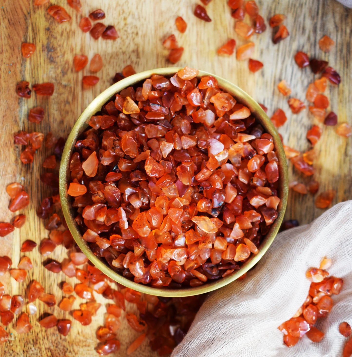 Carnelian chips 50g