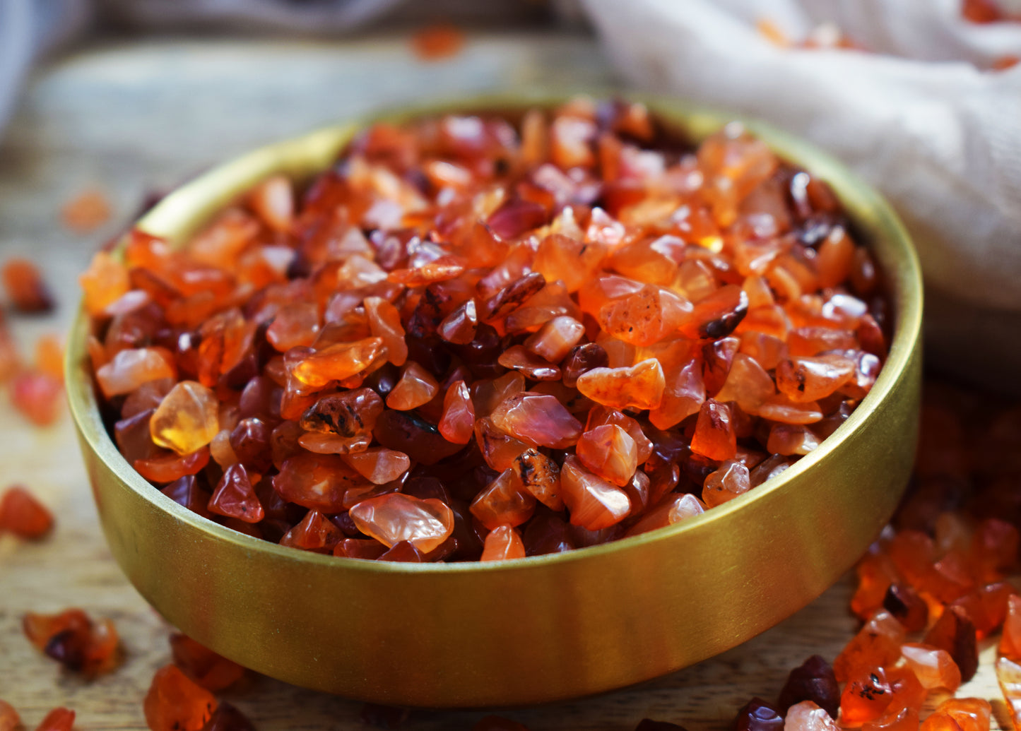 Carnelian chips 50g