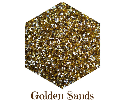 Glitter Biodegradable Golden Sands